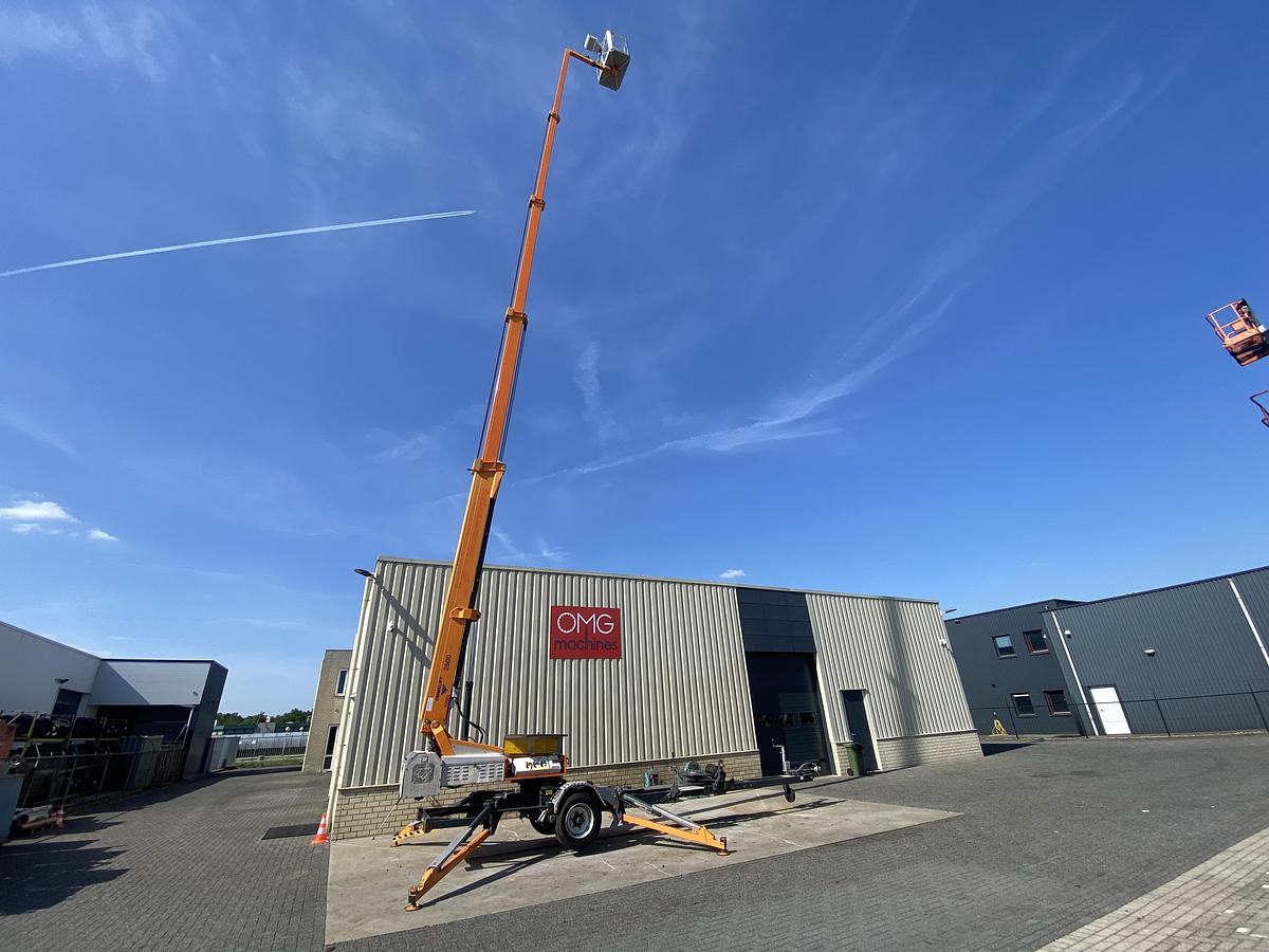 Gebruikt 2005 Omme 2500 ED, Aanhanger hoogwerker, 25 meter