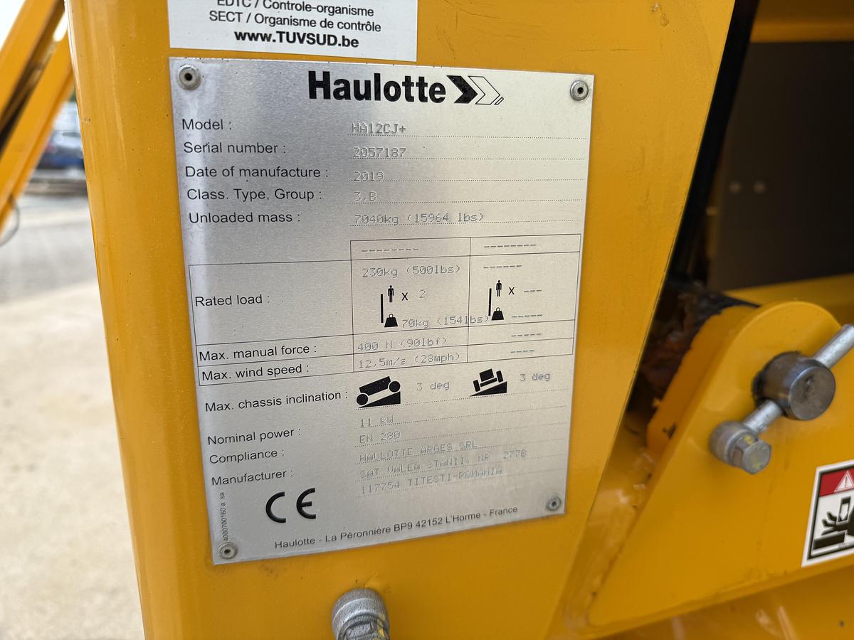Gebruikt 2020 Haulotte HA12CJ+, Hoogwerker