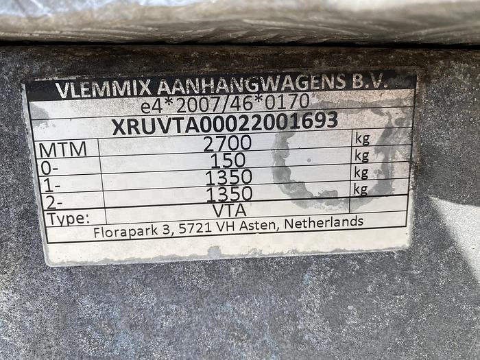 Gebruikt 2022 Vlemmix Machine transporter