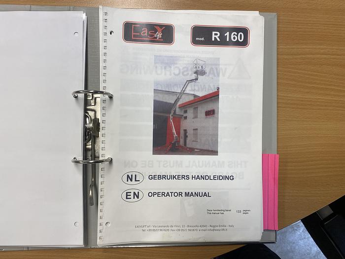 Gebruikt 2015 Easylift R160, Spin hoogwerker, 16 meter