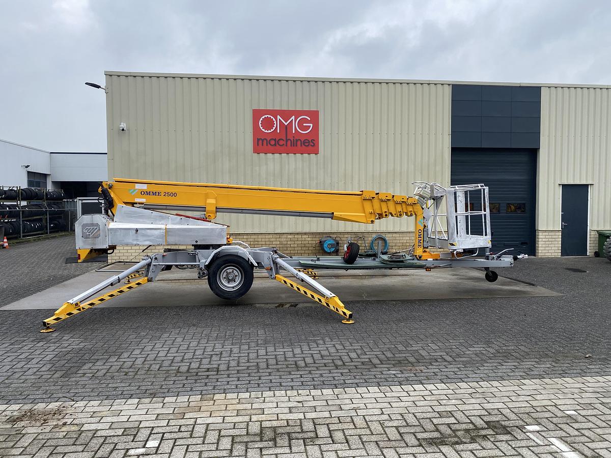 Gebruikt 1996 Omme 2500 EBDZ, Aanhanger hoogwerker, 25 meter