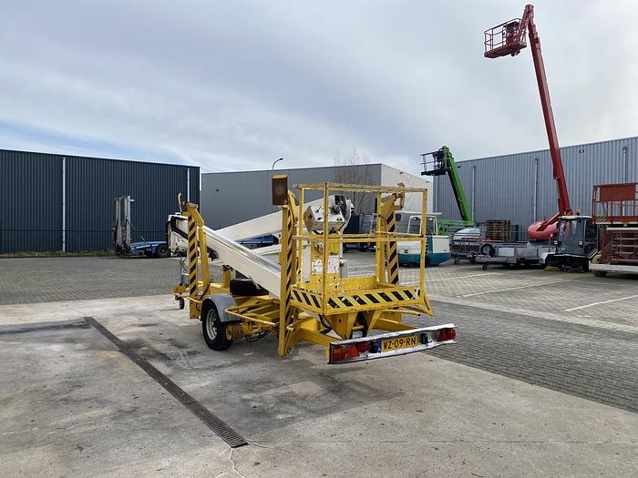 Gebruikt 1999 Custers R17, Aanhangwagen hoogwerker, 17 meter