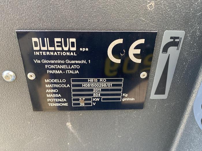 Gebruikt 2011 Dulevo H815 RO, Schrobmachine, 85 cm