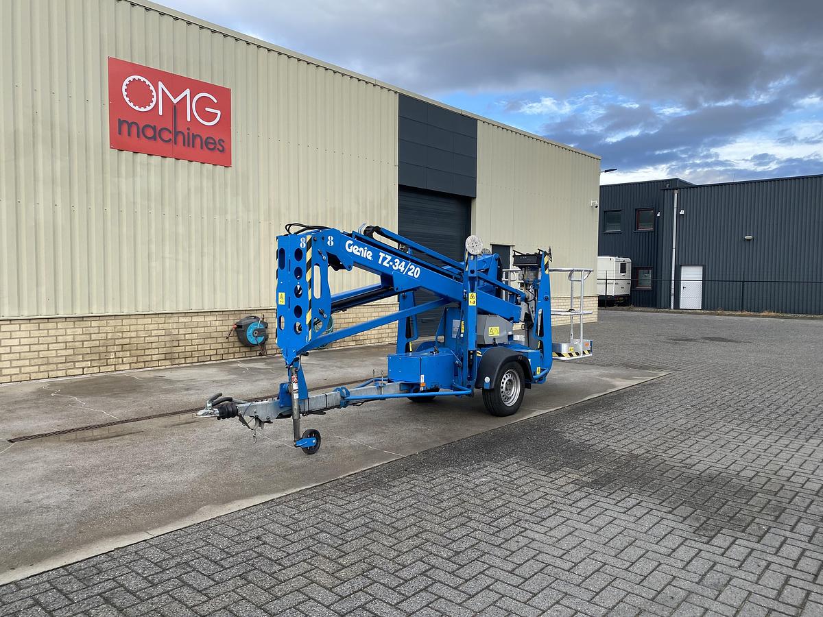 Gebruikt 2019 Genie TZ34/20, Aanhangwagen hoogwerker, 12 meter