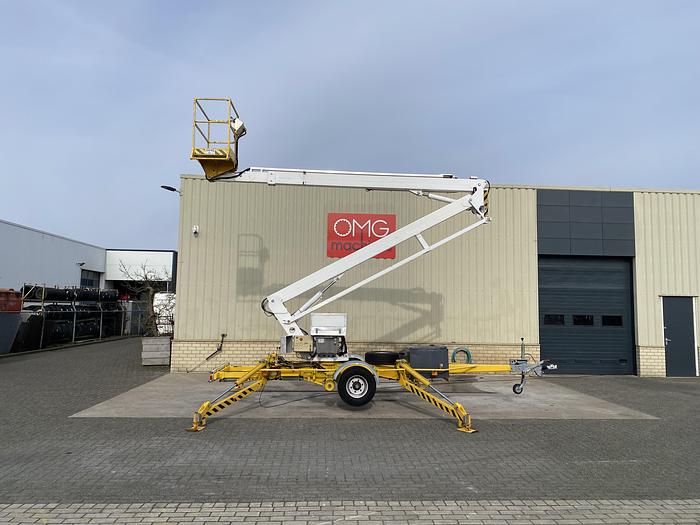 Gebruikt 1999 Custers R17, Aanhangwagen hoogwerker, 17 meter