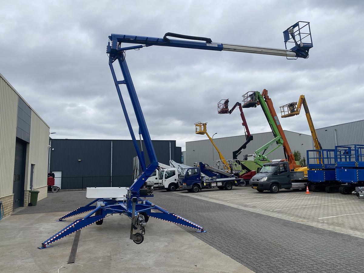 Gebruikt 2002 Niftylift 170 HDE, Aanhanger hoogwerker, 17 meter