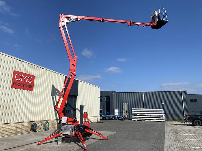 Gebruikt 2013 CTE Traccess 170, Spin hoogwerker, 17 meter