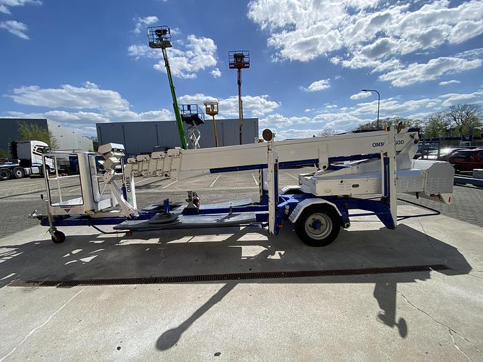 Gebruikt 2005 Omme 2500 EBDZ, Aanhanger hoogwerker