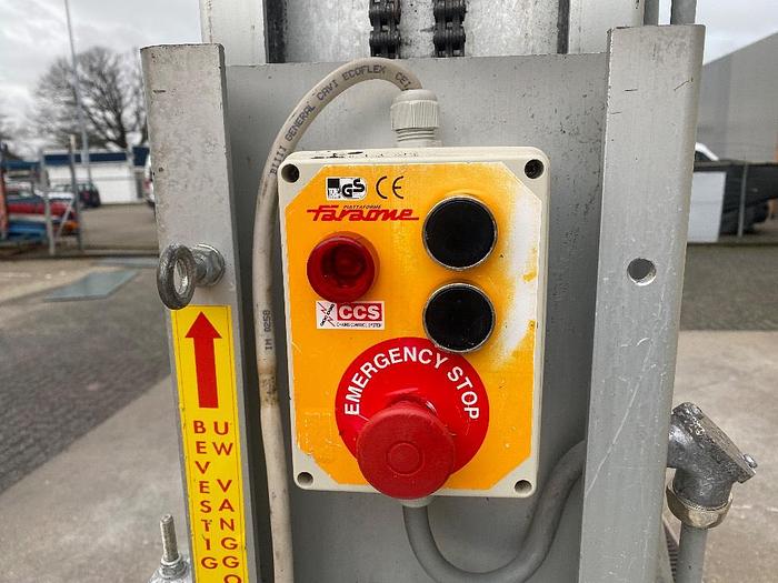 Gebruikt Faraone PK10200E, mast hoogwerker, 10 meter