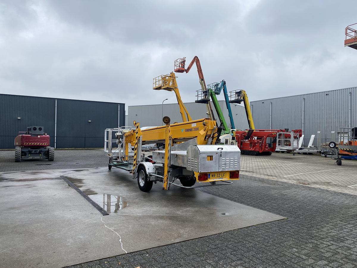 Gebruikt 1996 Omme 2500 EBDZ, Aanhanger hoogwerker, 25 meter