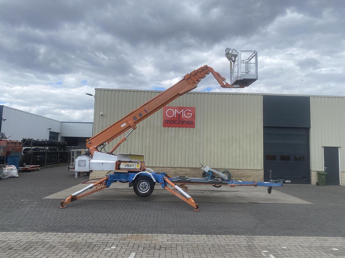 Gebruikt 1997 Omme 2500 EBDZ, Aanhanger hoogwerker