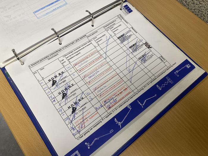 Gebruikt 2002 Niftylift 120HPE, Aanhanger hoogwerker, 12 meter