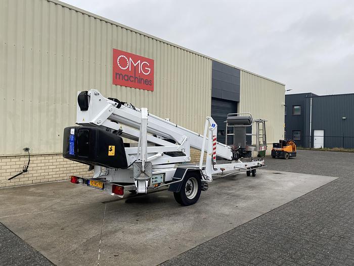 Gebruikt 2010 Dino 260 XTD, Aanhangwagen hoogwerker, 26 meter