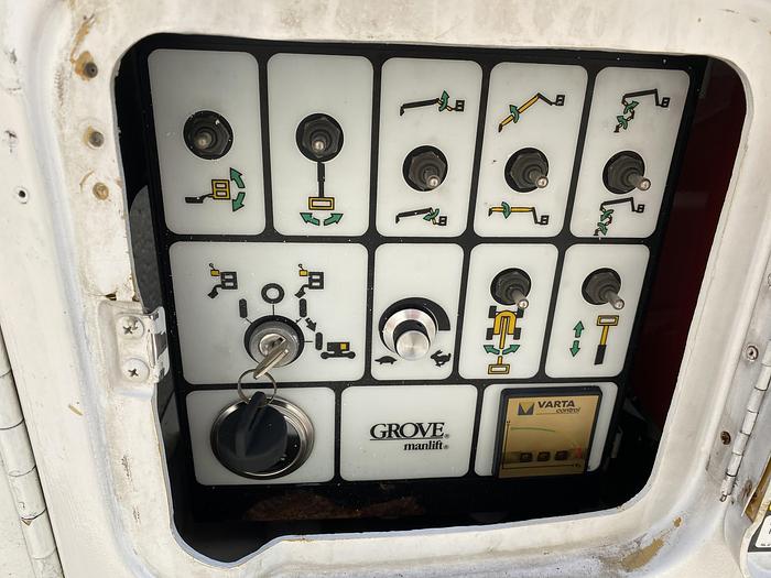 Gebruikt 1997 Grove AMZ51E Hoogwerker, 15,5 meter, Hybrid