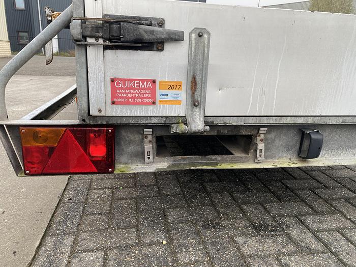 Gebruikt 2002 Weijer Aanhangwagen, 3500 kg. 5 meter, 3 Asser.