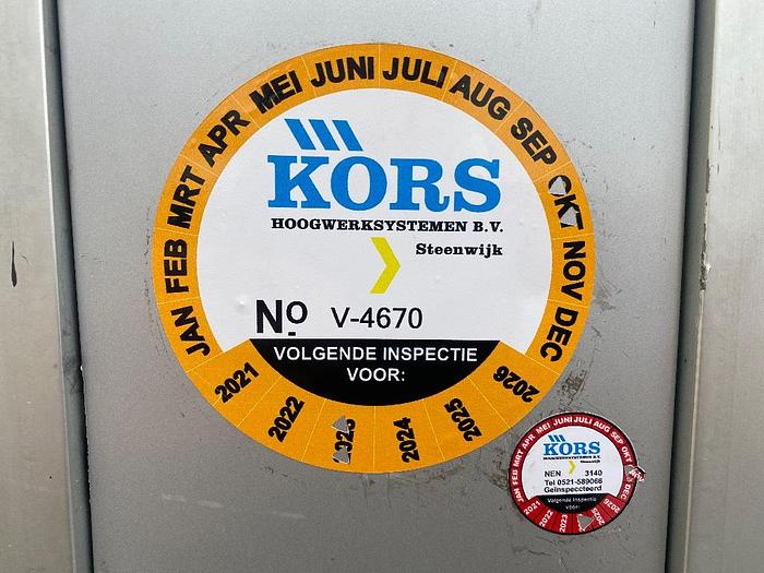 Gebruikt Faraone PK10200E, mast hoogwerker, 10 meter