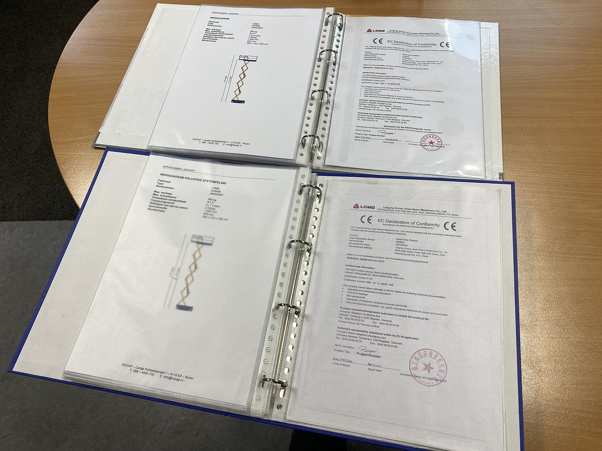 Gebruikt 2018 LGMG AS0608, Schaar hoogwerker, 8 meter