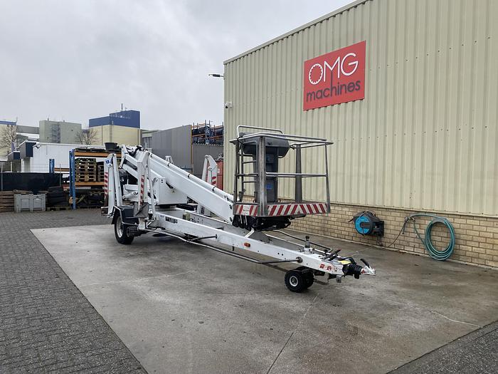 Gebruikt 2010 Dino 260 XTD, Aanhangwagen hoogwerker, 26 meter