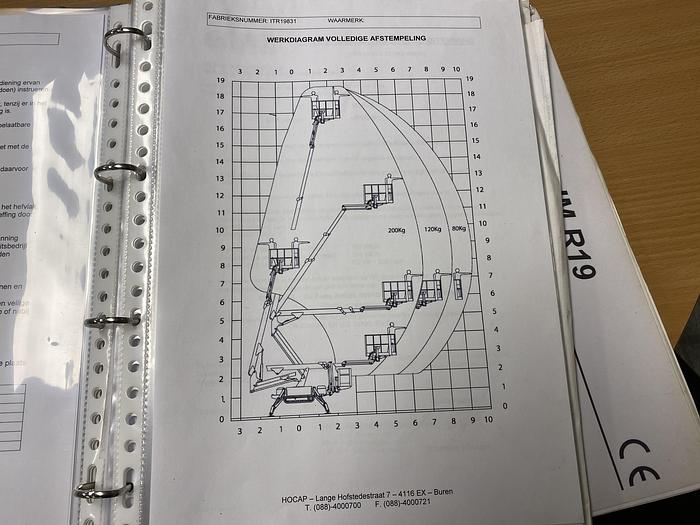 Gebruikt 2017 Imer IMR 19 D, Spin hoogwerker
