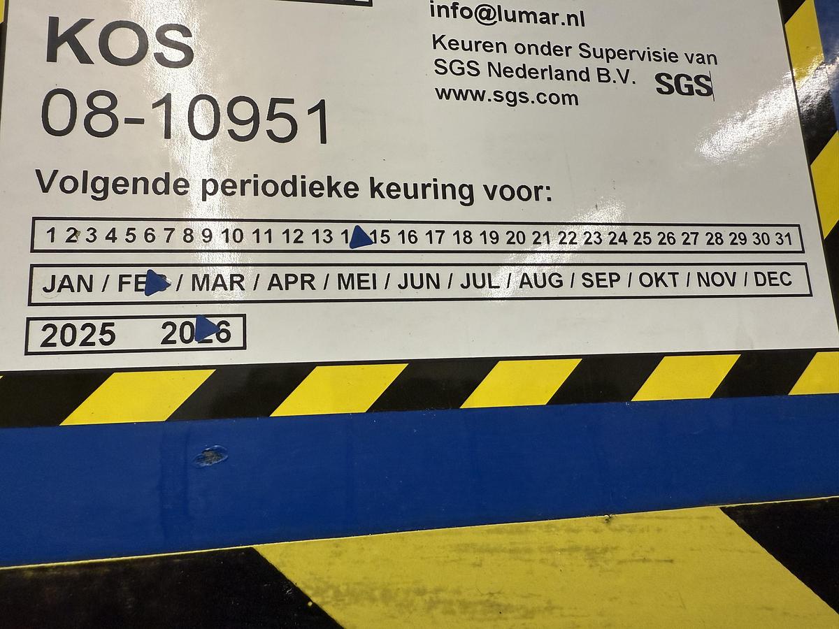 Gebruikt 2008 HAB S152 12E 2WD, schaar hoogwerker, 15,2 meter