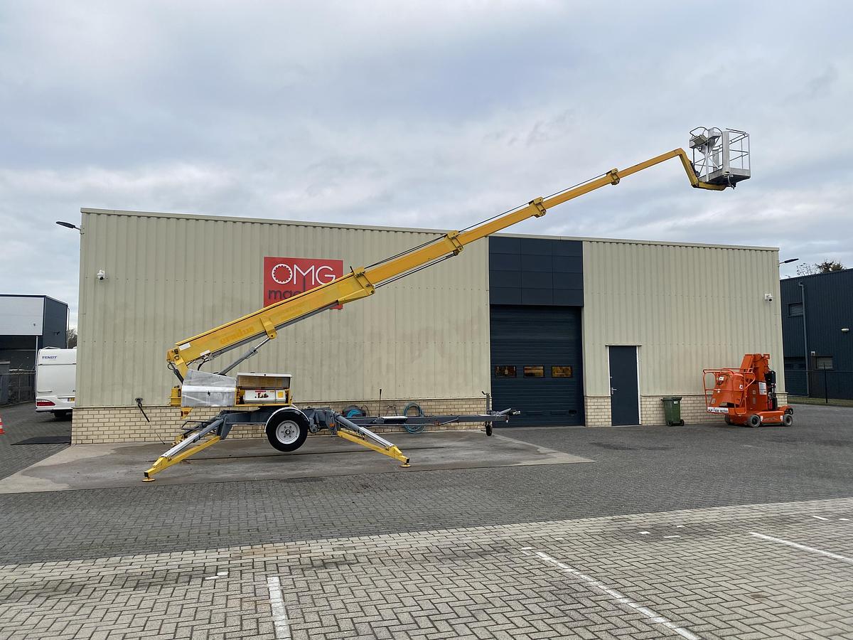 Gebruikt 1999 Omme 2100 EBZ, Aanhanger Hoogwerker, 21 meter