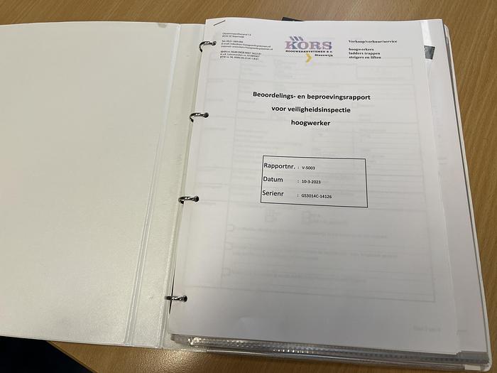 Gebruikt Genie GS-1932, Schaarhoogwerker, 8 meter