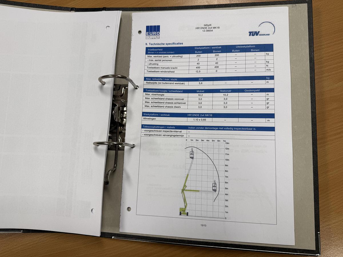 Gebruikt 2018 Niftylift HR12NDE, Hoogwerker, 12 meter