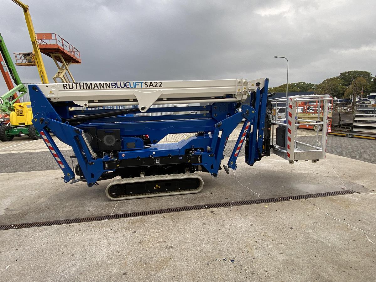 Gebruikt 2022 Ruthmann Bluelift SA22, Spin hoogwerker, 22 meter