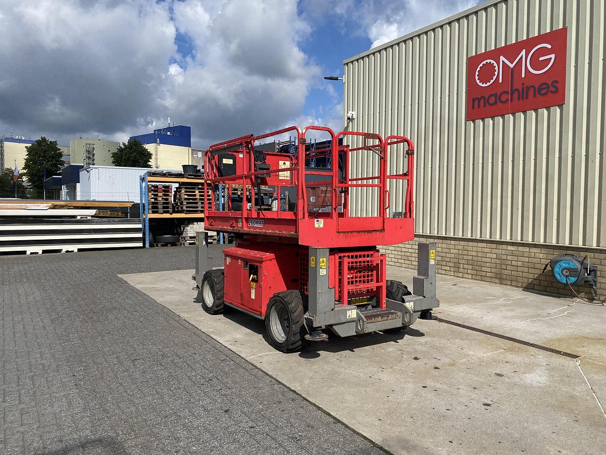Gebruikt 2008 JLG 260MRT, Schaar hoogwerker, 10 meter