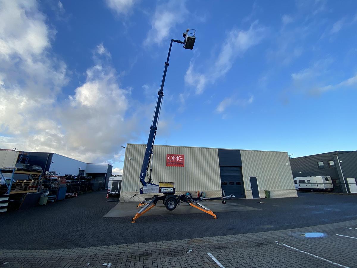 Gebruikt 2019 Omme 1650EB, Aanhanger hoogwerker, 16,5 meter