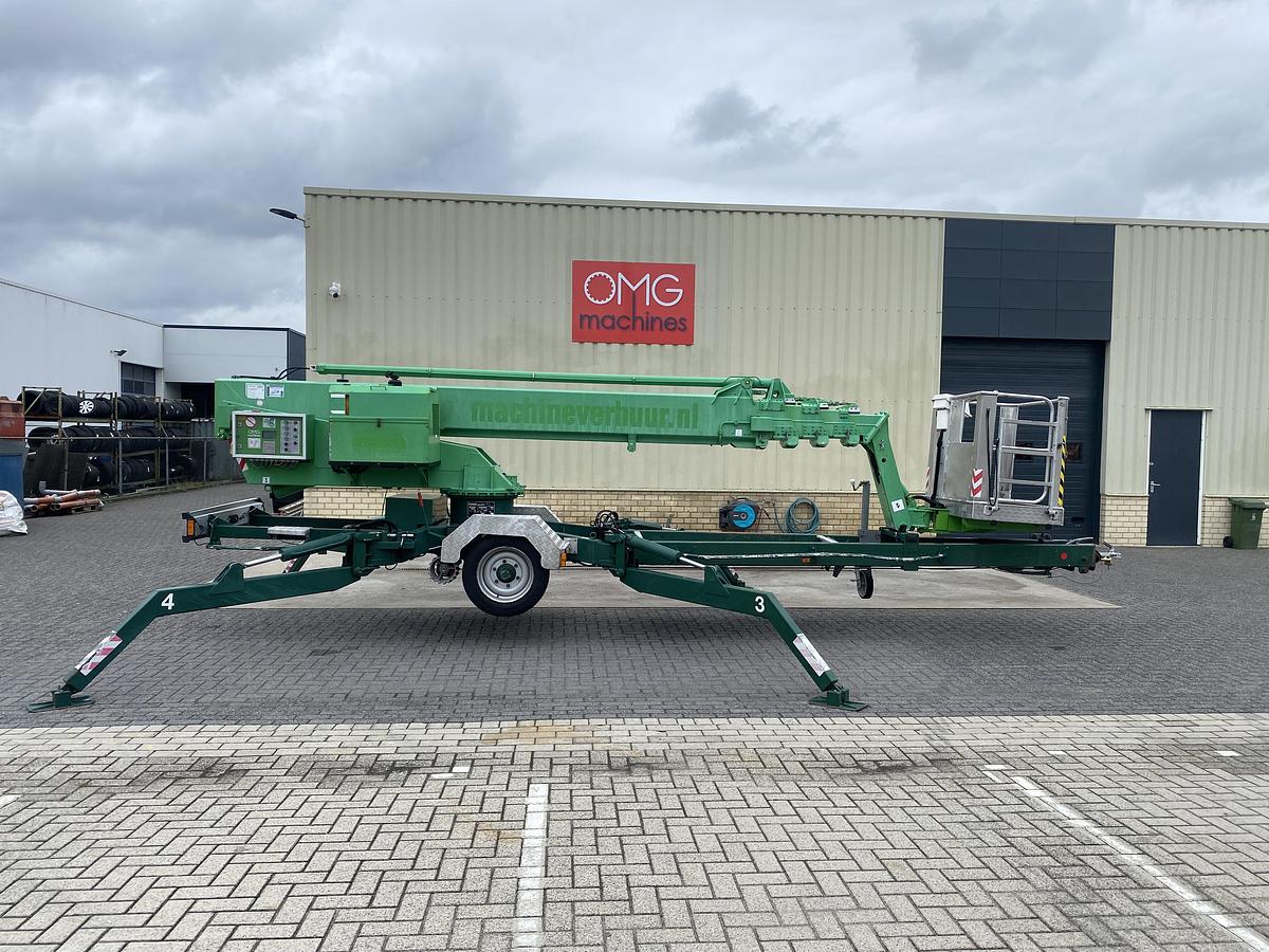 Gebruikt 2006 Teupen Gepard 25T Rent, Aanhanger hoogwerker