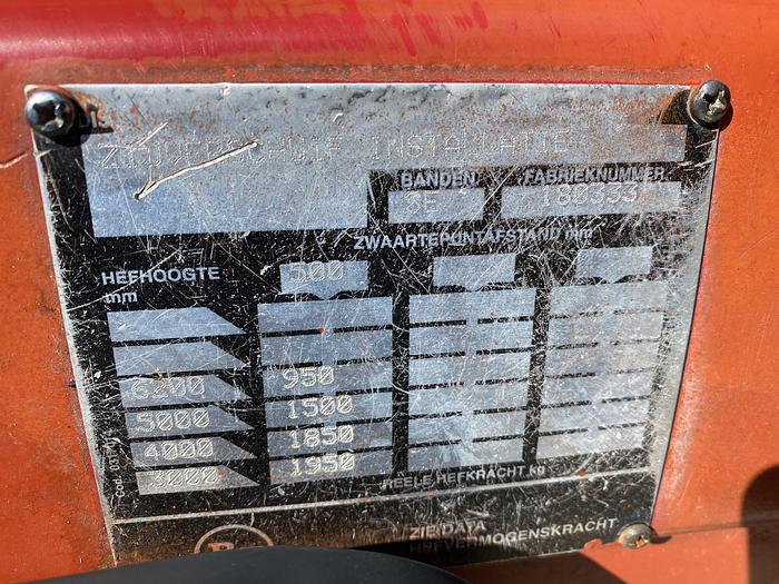 Gebruikt 1999 BT CBE 2.0F, Heftruck, Elektro, 620 cm.