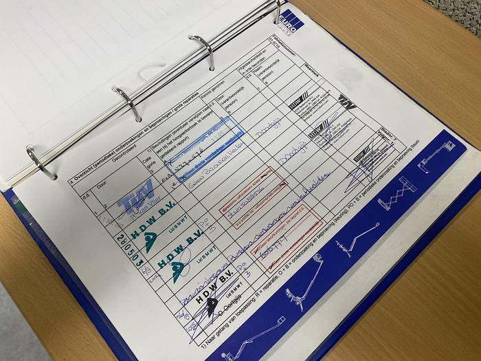 Gebruikt 2002 Niftylift 120HPE, Aanhanger hoogwerker, 12 meter