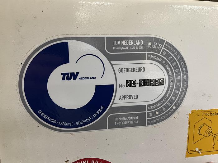 Gebruikt 2005 Omme 2500 EBDZ, Aanhanger hoogwerker