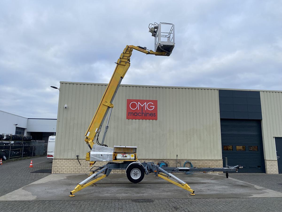 Gebruikt 1999 Omme 2100 EBZ, Aanhanger Hoogwerker, 21 meter