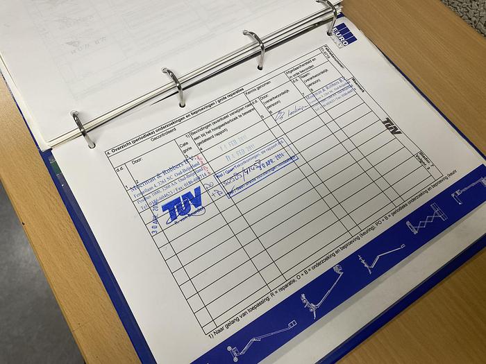 Gebruikt 2002 Niftylift 120HPE, Aanhanger hoogwerker, 12 meter