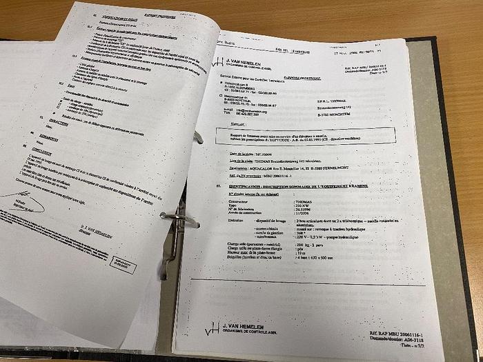 Gebruikt Thomas 210 NW, Aanhanger Hoogwerker, 21 meter