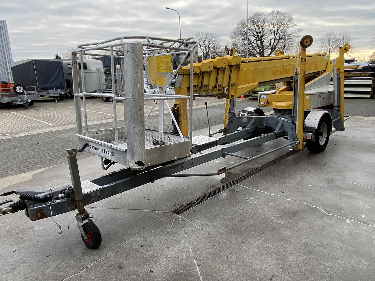 Gebruikt 1999 Omme 2100 EBZ, Aanhanger Hoogwerker, 21 meter