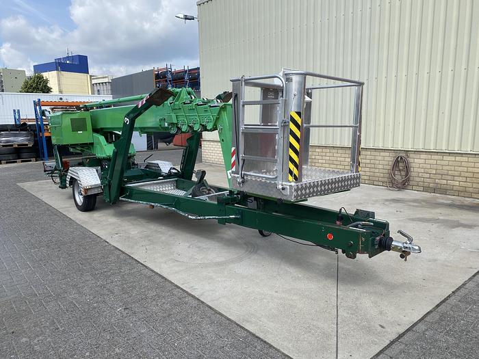 Gebruikt 2006 Teupen Gepard 25T Rent, Aanhanger hoogwerker