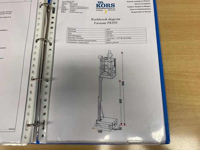 Gebruikt 2010 Faraone PK50S, Hoogwerker, 5 meter