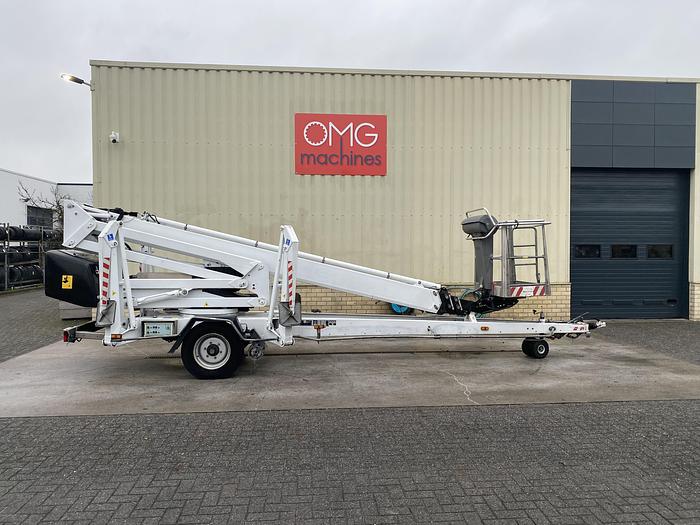 Gebruikt 2010 Dino 260 XTD, Aanhangwagen hoogwerker, 26 meter