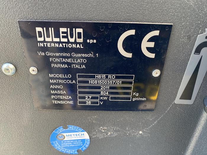 Gebruikt 2011 Dulevo H815 RO, Schrobmachine, 85 cm