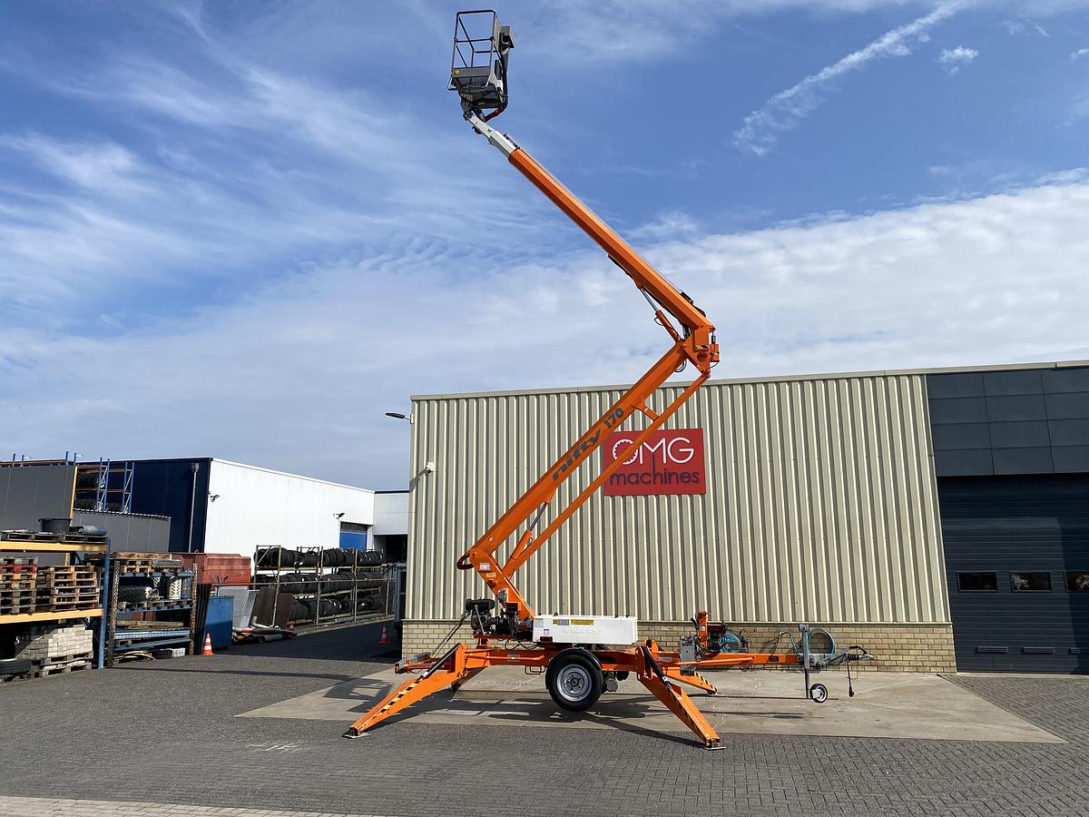 Gebruikt 2016 Niftylift 170 HDET, Aanhanger hoogwerker, 17 meter