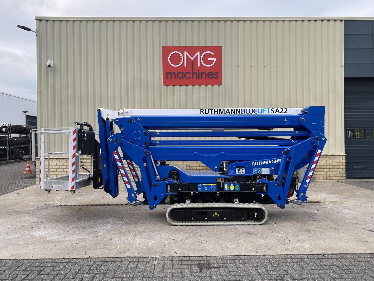 Gebruikt 2022 Ruthmann Bluelift SA22, Spin hoogwerker, 22 meter
