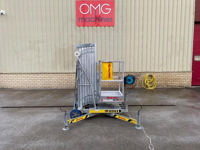 Gebruikt Faraone PK10200E, mast hoogwerker, 10 meter