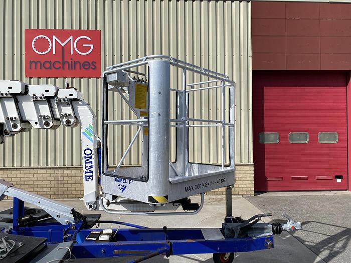 Gebruikt 2005 Omme 2500 EBDZ, Aanhanger hoogwerker