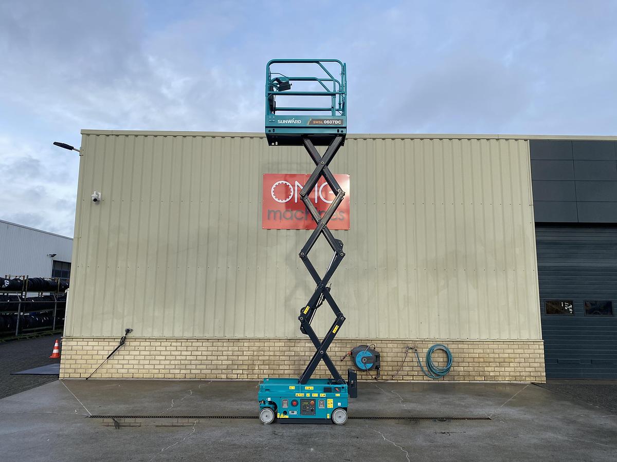 2023 Sunward SWSL0607DC, Schaarhoogwerker, 6,5 meter