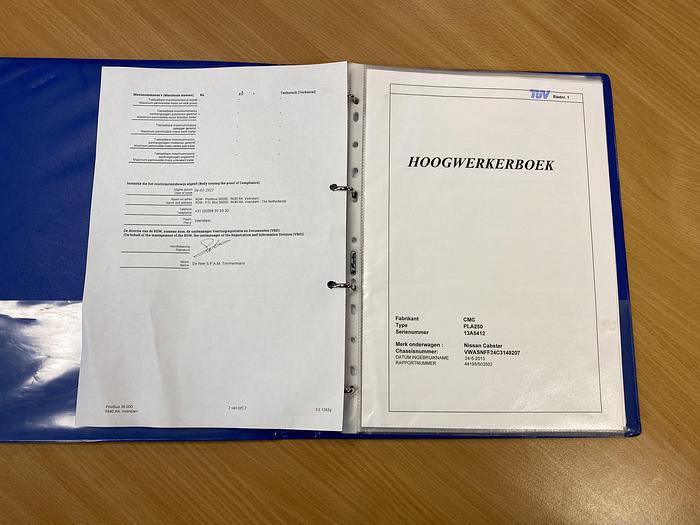 Gebruikt 2013 CMC PLA 250, Auto hoogwerker