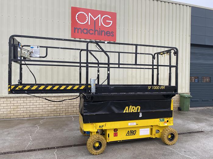 Gebruikt 2006 Airo SF1000-IRR, 10 meter, schaar hoogwerker