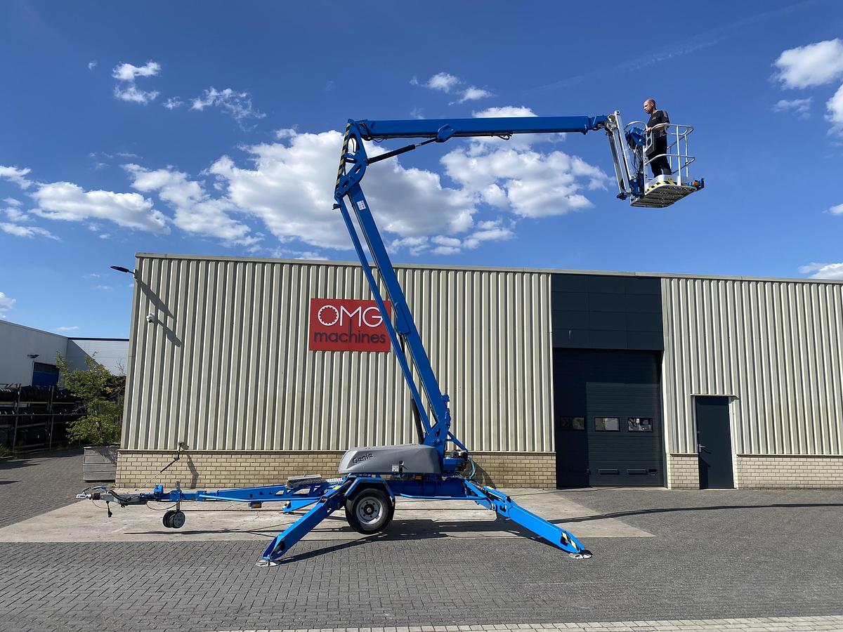 Gebruikt 2011 Genie TZ50, Aanhangwagen hoogwerker, 17 meter